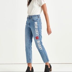 NWT Totally Lucky Bridgette Straight Jeans
